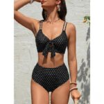 Sexy Printed Multi Color Swimsuit Set