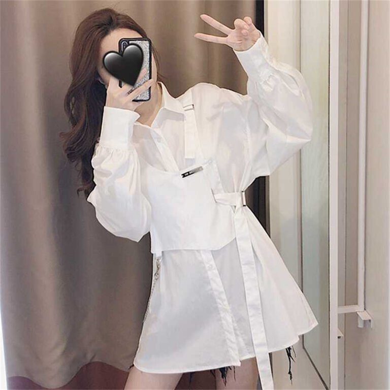 Long-sleeved Age-reducing Western-style Shirt