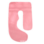 Multifunctional J-Shape Side-Sleeping Pillowcase For Pregnant Women