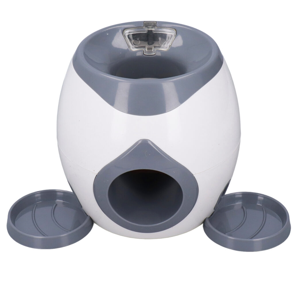 Dog Ball Feeding Toys Dog Tennis Ball Feeding Machine With 2 Tennis For Dog Training