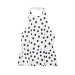 Summer Chic Halter-neck Polka-dot Tank Top