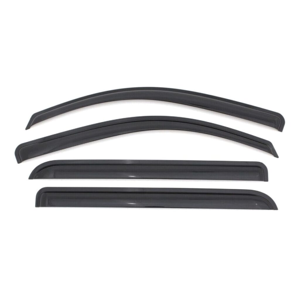 Window Visor For 2012-2017 Kia R Io Hatchback Front & Rear Set Of 4