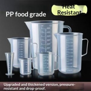 Measuring Cup With Graduations Kitchen Plastic Measuring Jug