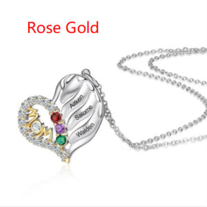 Love Personalized Custom Name Letter Love Memory Necklace