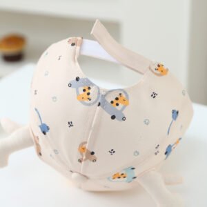 Children's Three-dimensional Cartoon Giraffe Printed Cute Antlers Adjustable Fashionable Baseball Cap For Traveling, Going Out, Shopping