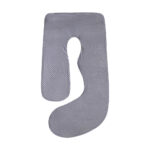 Multifunctional J-Shape Side-Sleeping Pillowcase For Pregnant Women