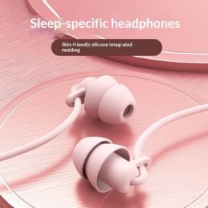 Wired In-ear Sleep Headphones For Noise Isolation, Suitable For Side Sleeping