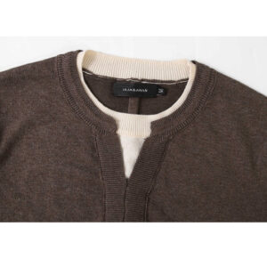 Relaxation Knitted Short-sleeved T-shirt Male