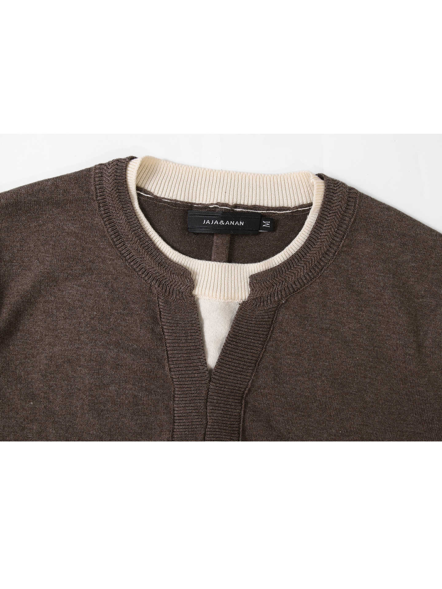 Relaxation Knitted Short-sleeved T-shirt Male