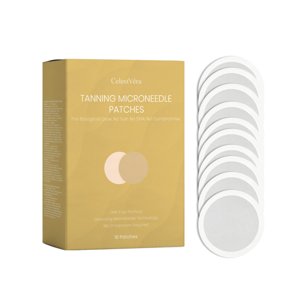 Tanning Microneedle Patches