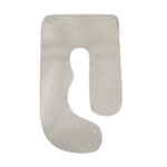 Multifunctional J-Shape Side-Sleeping Pillowcase For Pregnant Women