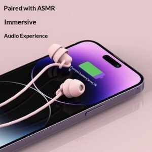 Wired In-ear Sleep Headphones For Noise Isolation, Suitable For Side Sleeping