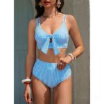 Sexy Printed Multi Color Swimsuit Set