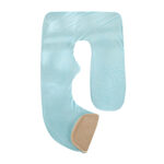 Multifunctional J-Shape Side-Sleeping Pillowcase For Pregnant Women