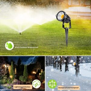 COB Lawn Lamp 5W Outdoor Waterproof Spotlight For Courtyards And Landscapes