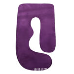 Multifunctional J-Shape Side-Sleeping Pillowcase For Pregnant Women