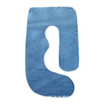 Multifunctional J-Shape Side-Sleeping Pillowcase For Pregnant Women