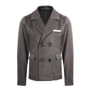 Boy Spring Summer Formal Blazer Smart Suit Kids Junior Senior School Jacket3-12
