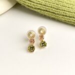 Forest Style Floral Ear Clips For Women Sweet Coil Clip On Earrings No Piercing Jewelry