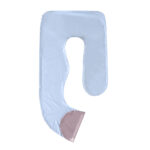 Multifunctional J-Shape Side-Sleeping Pillowcase For Pregnant Women