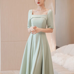 Womens French-style Evening Gown For Banquets