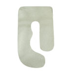 Multifunctional J-Shape Side-Sleeping Pillowcase For Pregnant Women