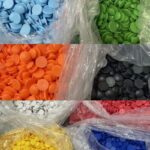 Seven-color Hole-pattern Beach Bag Accessory