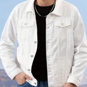 Formal And Well-fitting Denim Jacket
