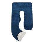 Multifunctional J-Shape Side-Sleeping Pillowcase For Pregnant Women
