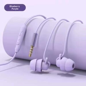 Wired In-ear Sleep Headphones For Noise Isolation, Suitable For Side Sleeping