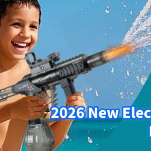 Tactical Modular Electric Water Gun Toy, Rechargeable, Summer Pool Party Water Fight Gift
