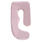 Multifunctional J-Shape Side-Sleeping Pillowcase For Pregnant Women
