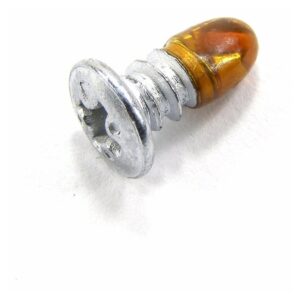 Chrome Self Tap Window Trim Reveal Molding Clip Screws- 25pcs- 219