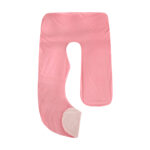 Multifunctional J-Shape Side-Sleeping Pillowcase For Pregnant Women