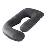 Multifunctional J-Shape Side-Sleeping Pillowcase For Pregnant Women