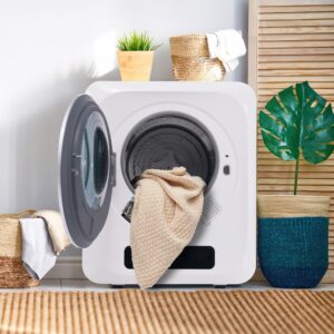 Abgastrockner, Edelstahltrockner, 3 Kg, Tatsachlich Bis Zu 4 Kg, 850 W, Mehrfachfiltration, 6 Programme, 6 Funktionen. Uberhitzungsschutz, Wandmontage Energieklasse G