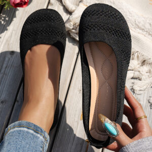Round-toe Flat Shoes Womens Loafers And Casual Sports Shoes