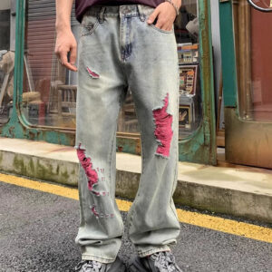 Shanxi Stretchy Slim Straight Pants