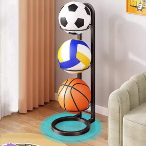 Basketball Ball Storage Rack Football Volleyball Basket Stand Holder Organizer