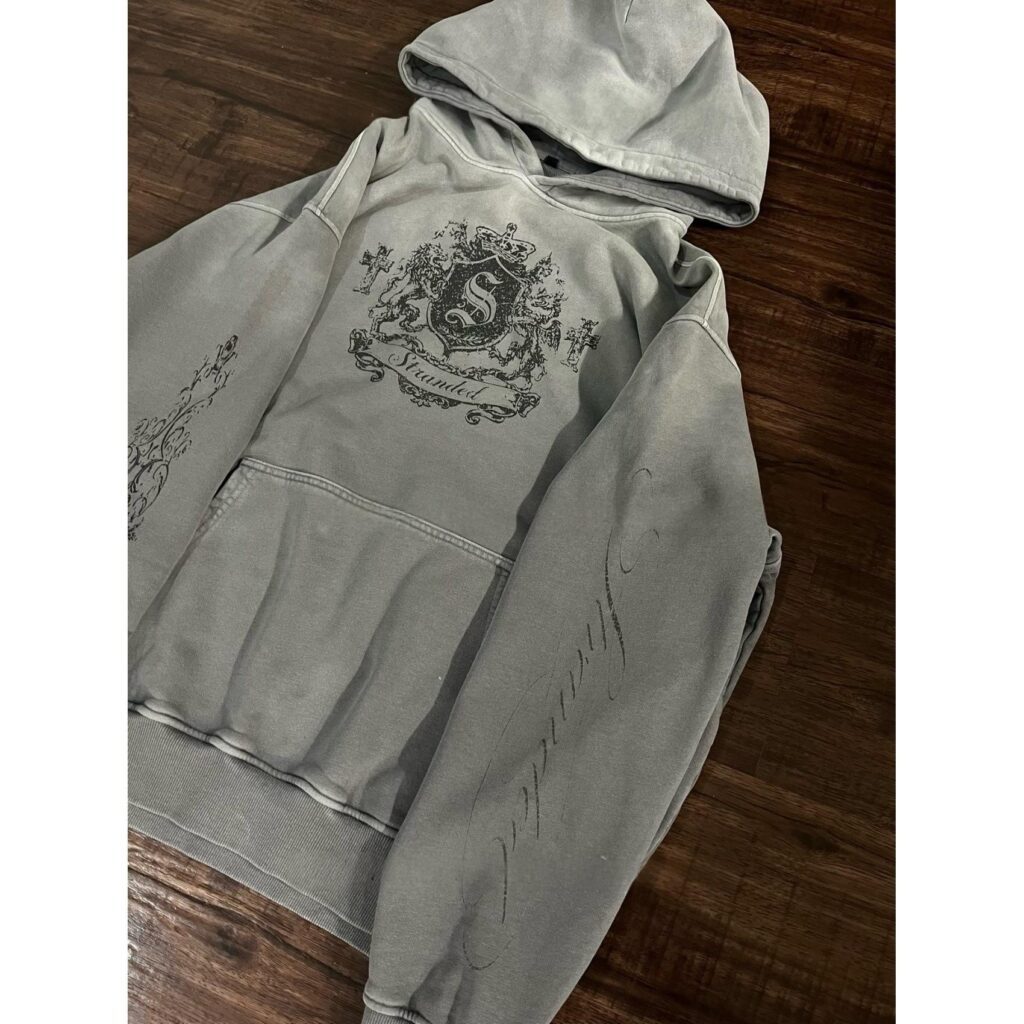 Casual Printed Sweatshirt Long-sleeve Pullover Hoodie Womens Retro Jacket