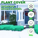 Protective Covers For Flower Boxes, Set Of 2—Winter Insulation For Plants In Pots And Boxes—Garden Accessories Set