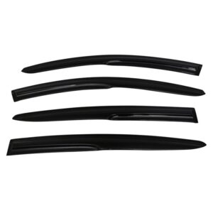 Fits 16-22 H Onda HRV Mugen Style Acrylic Window Visors Rain Sun Guard 4Pc