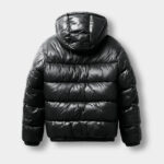 Mens Winter Cotton-padded Coat With Hood