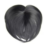 Womens Fashionable Wig High-temperature Synthetic Fiber With A Lace Front And Bangs