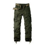 Men's Cargo Pants 3D Multi Pockets Loose Straight Leg Work Pants Wear Resistant Outdoor Casual Hiking Trousers Plus Size