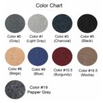 Gray Carpet Dash Mat Compatible With For 2005-2009 GMC Envoy Denali Dash Cover