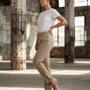 Ladies Long Trousers, Straight Leg Pants, Women Casual Pants, Casual Pants, Women Pants, Sports Pants, Women’s Long Pants, Sweatpants, Casual Drawstring Pants Women Everyday Wear Bottoms