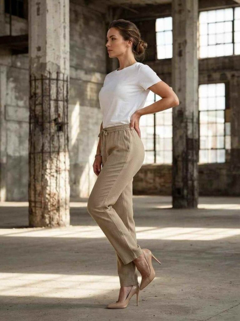 Ladies Long Trousers, Straight Leg Pants, Women Casual Pants, Casual Pants, Women Pants, Sports Pants, Women’s Long Pants, Sweatpants, Casual Drawstring Pants Women Everyday Wear Bottoms