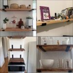 4 8 Pack Rustic Shelf Brackets Scaffold Board Industrial Solid Steel Heavy Duty