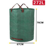 2X 500 2X272 L Large Garden Waste Bags Refuse Heavy Duty Sacks Grass Leaves Rubbish Bag